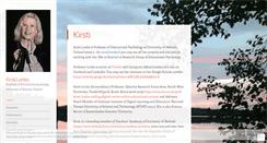 Desktop Screenshot of kirstilonka.fi